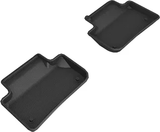 3D MAXpider Kagu 2nd Row Floormats For 18-20 Audi Q5 - Black